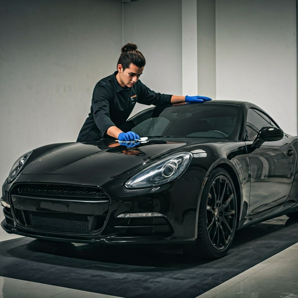 Interior detailing process